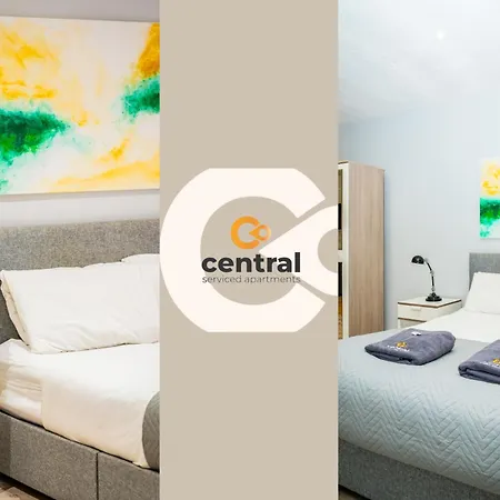 Serviced Apartments: Cozy 2-bedroom Near Centre & Transport