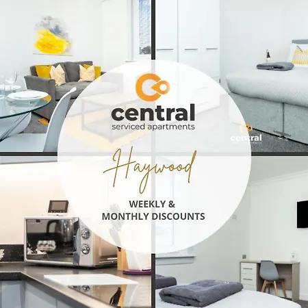 Serviced Apartments: Modern 2-bedroom Family Apartamento *