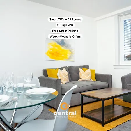 Serviced Apartments: Modern 2-bedroom Family *